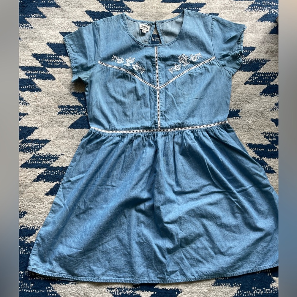 Embroidered Tunic Top/Dress